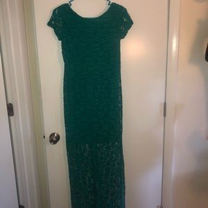 Green Lace Dress Never Worn